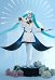 Vocal × Gundam Crossover Skin Cosplay Weißes Kleid mit Jacke Socken