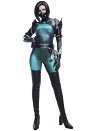 VALO Snake Sabine Women Assassin Viper Zentai Bodysuit Jumpsuit Cosplay Costume with Mask