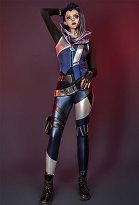 VALO Fade Damen Game Cosplay Weste Gürtel Hosen Ohr Zubehör Ring Handshcuhe Set Cosplay Kostüm