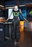 Premium Edition Game Skye Cosplay Costume Undershirt and Vest with Long Pants and Headband