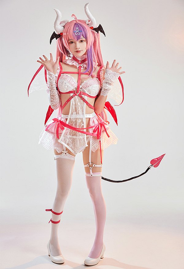 VTuber Virtual YouTuber Ironmouse Cosplay Costume Lingerie Set