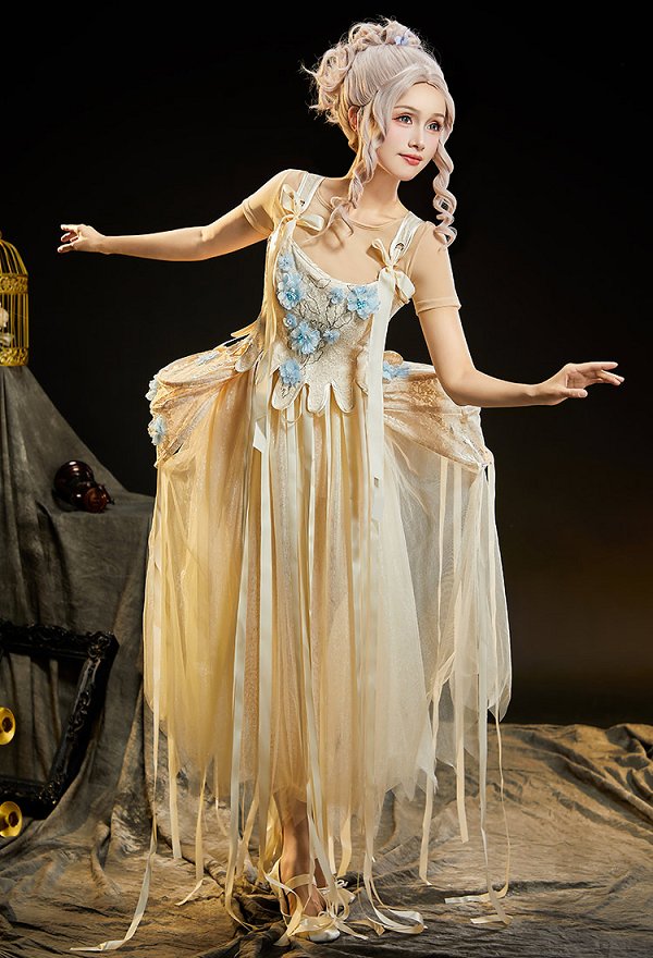apolina enid dress ジャージー ワンピース Wednesday Enid Sinclair Ball Gala Gown Dress - Costumes for Women