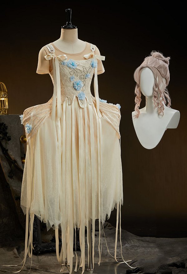 ワンピース Apolina Enid Dress 5-7Y Wednesday Enid Sinclair Ball Gala Gown Dress - Costumes for Women