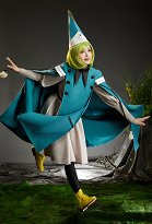 Tongari Boshi no Atorie Coco Cosplay Costume Dress and Pants with Cape and Hat Tongari Boshi no Atorie Coco Cosplay Costume Dress and Pants with Cape and Hat