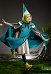 Tongari Boshi no Atorie Coco Cosplay Costume Dress and Pants with Cape and Hat
