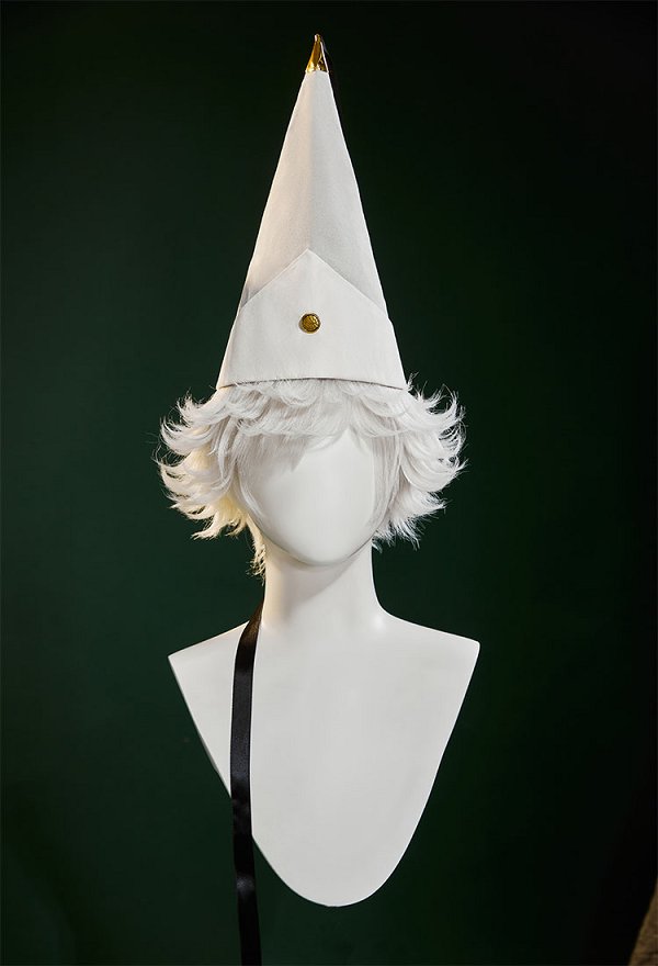 Traje y capa de cosplay de Tongari Boushi no Atelier Qifrey con forro y cinturón Traje y capa de cosplay de Tongari Boushi no Atelier Qifrey con forro y cinturón