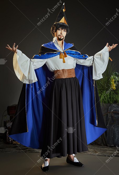Witch Hat Olruggio Cosplay Costume Shirt and Skirt with Cape and Hat