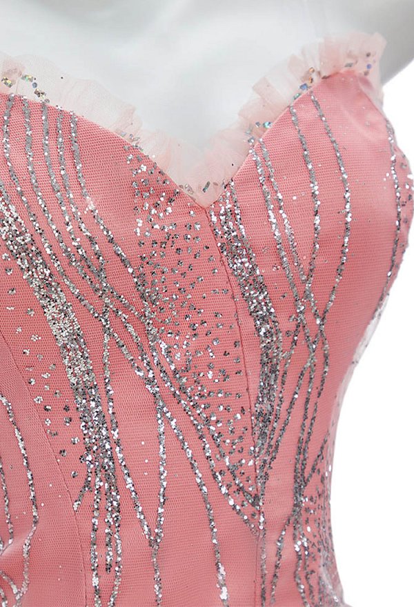 Wicked Glinda Cosplay Vestido con Miriñaque para falda