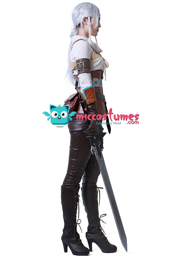 The Witcher 3: Wild Hunt Ciri Cosplay Kostüm