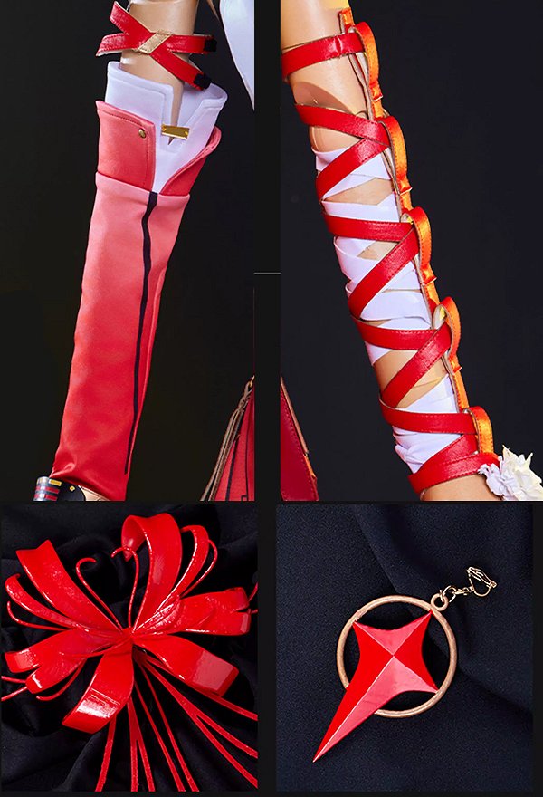 Wuthering Waves Phrolova Cosplay Costume Inner Dress and Outer Dress with Collar Wuthering Waves Phrolova Cosplay Costume Inner Dress and Outer Dress with Collar