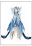 Wuthering Waves Guardian of Secrets The Shorekeeper Cosplay Costume Top and Skirt with Veil