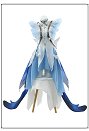 Wuthering Waves Guardian of Secrets The Shorekeeper Cosplay Costume Top and Skirt with Veil