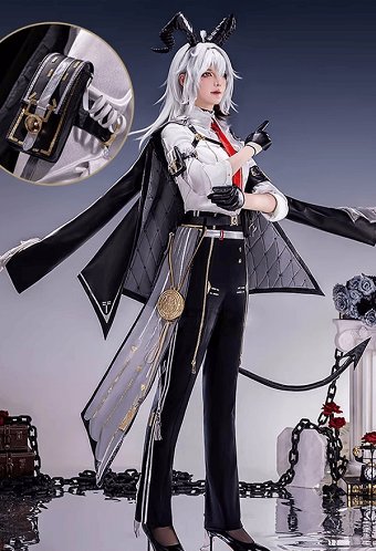Wuthering Waves The Blazing Nightwalker Zani Cosplay Kostüm Futter Hemd mit Jacke Hose