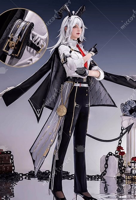 Wuthering Waves The Blazing Nightwalker Zani Cosplay Kostüm Futter Hemd mit Jacke Hose