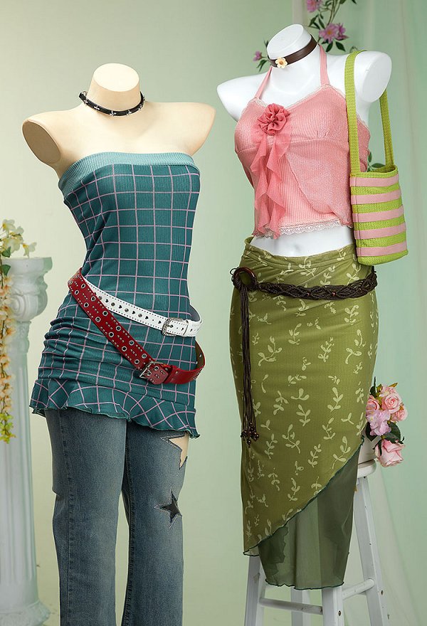 Musa Derivada Regular Wear Conjunto Top Vaina De Cuadros Y Pantalón Acampanado Recortado Estrellas Con Cinturón Y Guantes