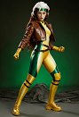 Premium Edition Superhero Rogue Cosplay Costume Bodysuit with Jacket and Gloves