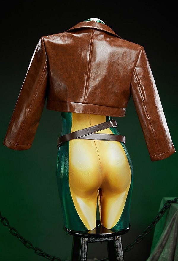 Costume de cosplay Rogue en édition Premium combinaison avec veste et gants