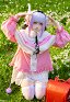 Miss Kobayashis Dragon Maid KannaKamui Cosplay Costume Dress with Cape and Pumpkin Pants