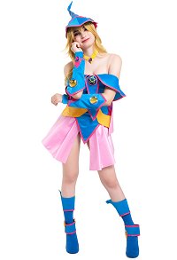Yu-Gi-Oh Dark Magician Girl Cosplay Kostüm mit Hut