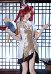 Onmyoji Arena Shiranui Disfraz de Cosplay Vestido sin tirantes y chal con accesorio para el cabello