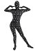 Fledermaus Schwarz Star Erwachsene Zentai Full Bodysuit Kostüm Skin Suit Catsuit Lange Arm Halloween Jumpsuit