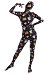 Women Halloween Pumpkin Ghost Pattern Printed Full Bodysuit Costume Skin Suit Adults Catsuit Cosplay Costume Outfits