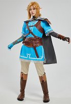 The Legend of Zelda: Tears of the Kingdom Link Costume de Cosplay Chaqueta y Pantalones con Capa y Bolso The Legend of Zelda: Tears of the Kingdom Link Costume de Cosplay Chaqueta y Pantalones con Capa y Bolso