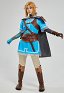 The Legend of Zelda: Tears of the Kingdom Costume de Cosplay Link Veste et Pantalon avec Cape et Sac