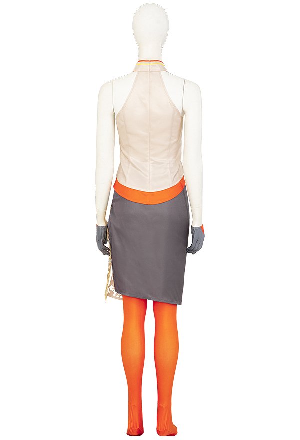 The Legend of Zelda: Tears of the Kingdom Purah Cosplay Costume Top and Skirt with Jacket