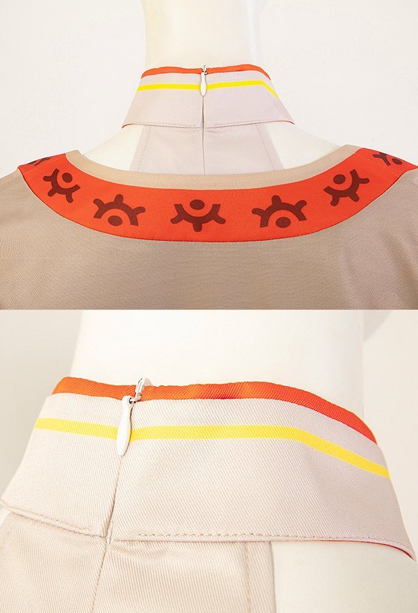 The Legend of Zelda: Tears of the Kingdom Purah Cosplay Costume Top and Skirt with Jacket