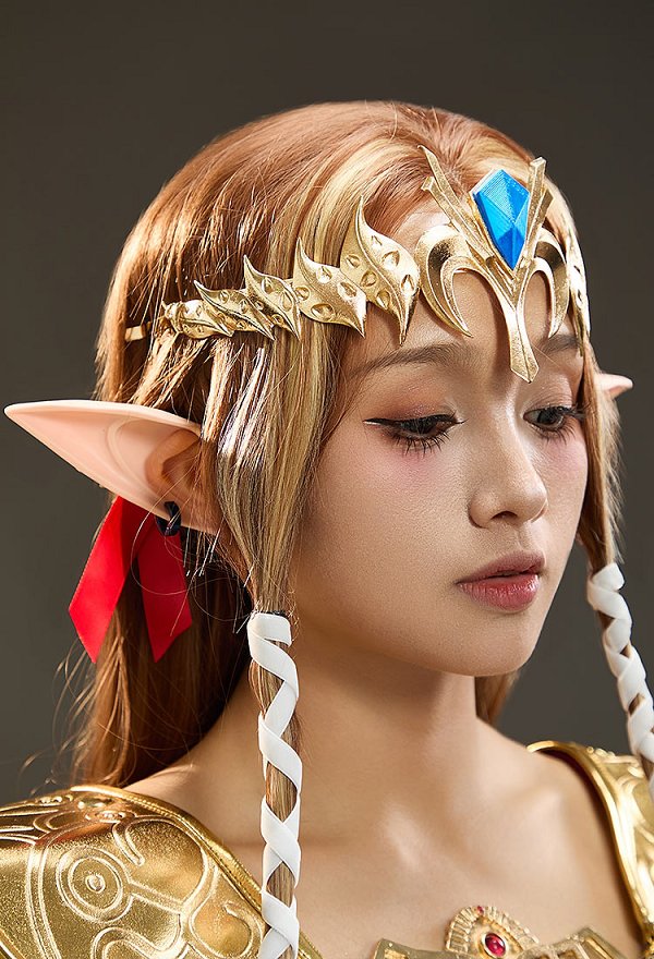 The Legend of Zelda Princesa Zelda Cosplay Vestido Chaleco y Enagua con Accesorio Completo The Legend of Zelda Princesa Zelda Cosplay Vestido Chaleco y Enagua con Accesorio Completo