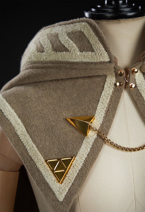 Premium Ver The Legend of Zelda Princess Zelda Embroidered Tweed Cosplay Cape