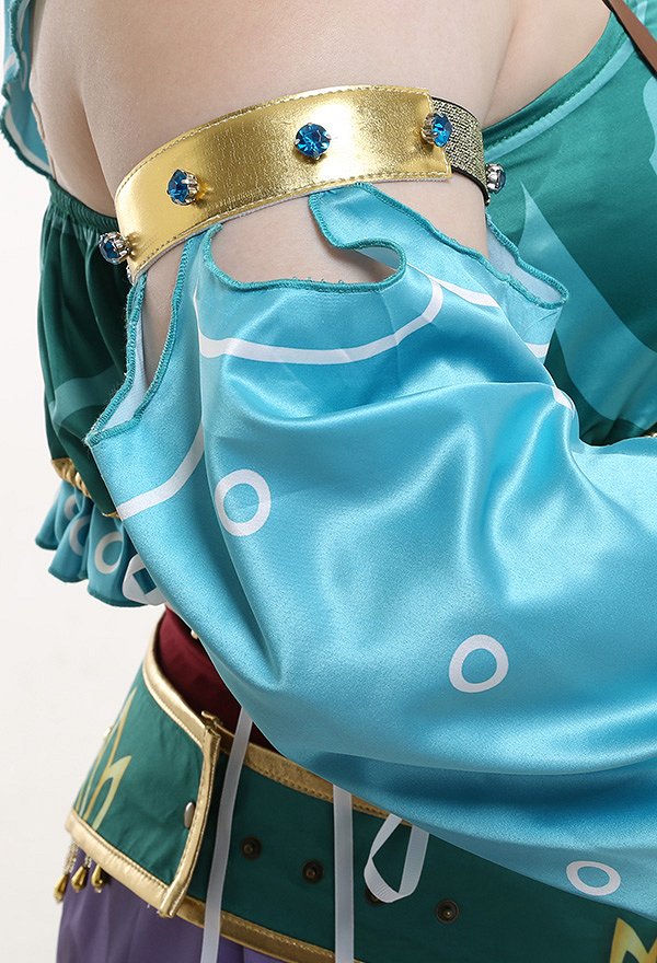 Plus Size Female The Legend of Zelda Breath of the Wild Link Women Gerudo Outfit Cosplay Costume
