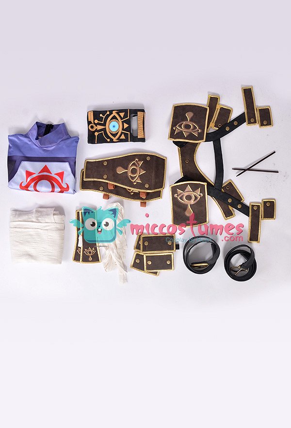 The Legend of Zelda Breath of the Wild Link Disfraz de Cosplay Stealth Armor Set The Legend of Zelda Breath of the Wild Link Disfraz de Cosplay Stealth Armor Set
