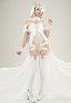 Azur Lane Emden Cosplay Traje de Body y Medias Conjunto con Pendientes y Tocado