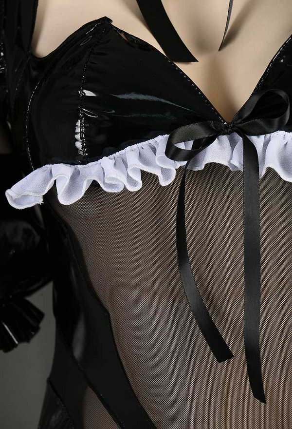 Women's Halloween Sexy Little Devil Bodysuit Set Cosplay Costume with Wings Tail Women's Halloween Sexy Little Devil Bodysuit Set Cosplay Costume with Wings Tail