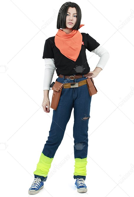 Gokupedia  Android 17 Cosplay Kostüme