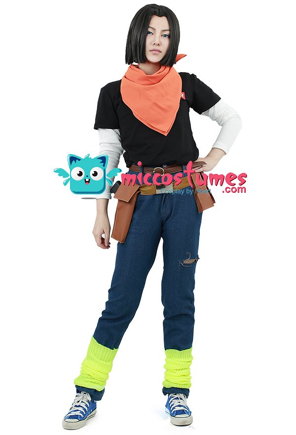 Anime Android 17 Cosplay Costume Anime Android 17 Cosplay Costume