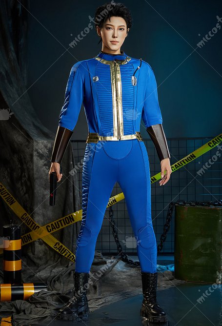Fallout 4 Männlich Sole Survivor Nate Cosplay Kostüm