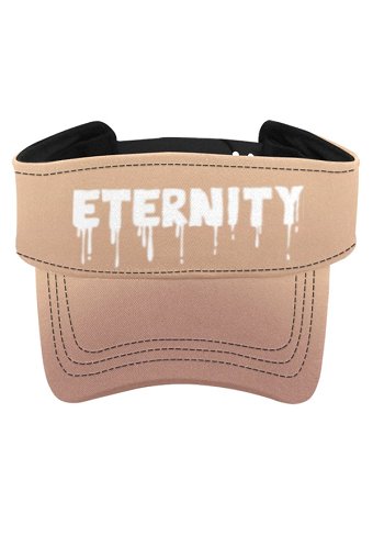 UV Protection Beach Cap Tiramisu Gradient Pattern Adjustable Sun Visor Cap
