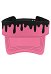UV Protection Beach Cap Pink Chocolate Flow Pattern Adjustable Sun Visor Cap