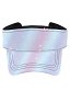 UV Protection Beach Cap Blue Pink Diagonal Stripe Gradient Pattern Adjustable Sun Visor Cap