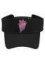 UV Protection Beach Cap Strawberry Devil Pattern Adjustable Sun Visor Cap