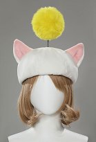 FF FF14 Moogle Cosplay Mützen Cosplay Hut