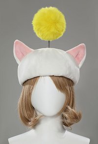 Miccostumes FF FF14 Lovely Moogle Hat Cap Cosplay Accessory