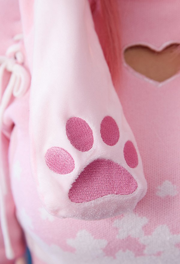 Dérivé de Yae Miko Chapeau doux et chaud avec rabats pour oreilles Kawaii Pink Fox Cover Ears Hat