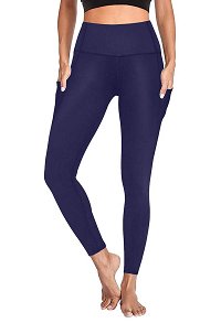 1/3 Delusion Women Leggings Navy Blue Yoga Leggings Workout Sportswear