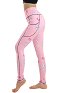 Miccostumes Damen Mond Hasen Leggings Yoga Sports Gym Fitness Hosen Sportbekleidung