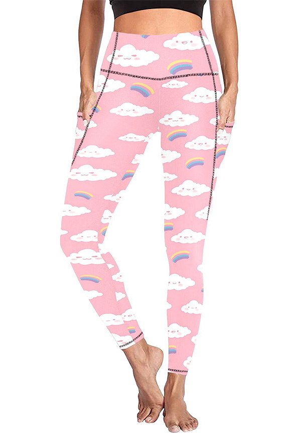 Halloween Damen Leggings Yoga Hosen Sportswear