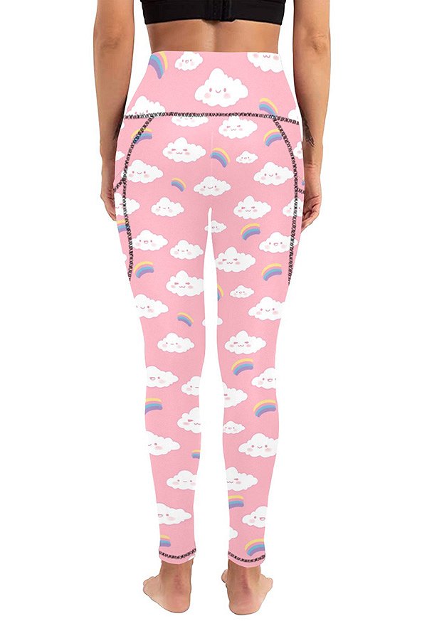 Halloween Damen Leggings Yoga Hosen Sportswear